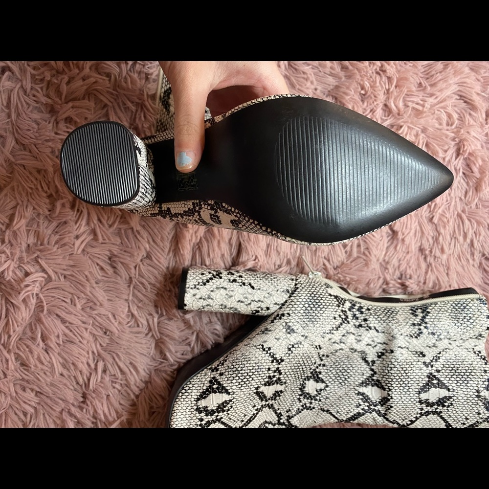SNAKESKIN Heels